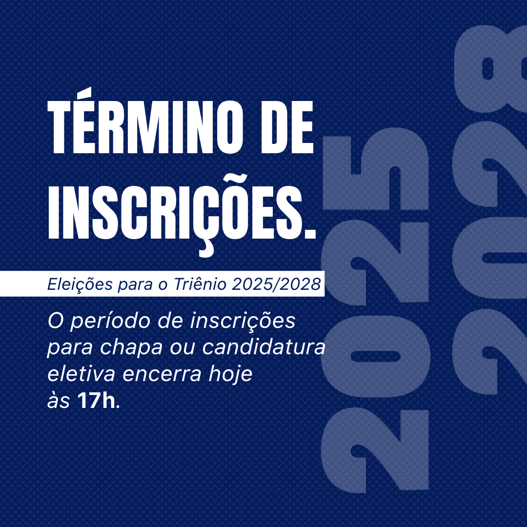 Último dia para inscrições nas Eleições Afipea e Afipea-Sindical 2025!