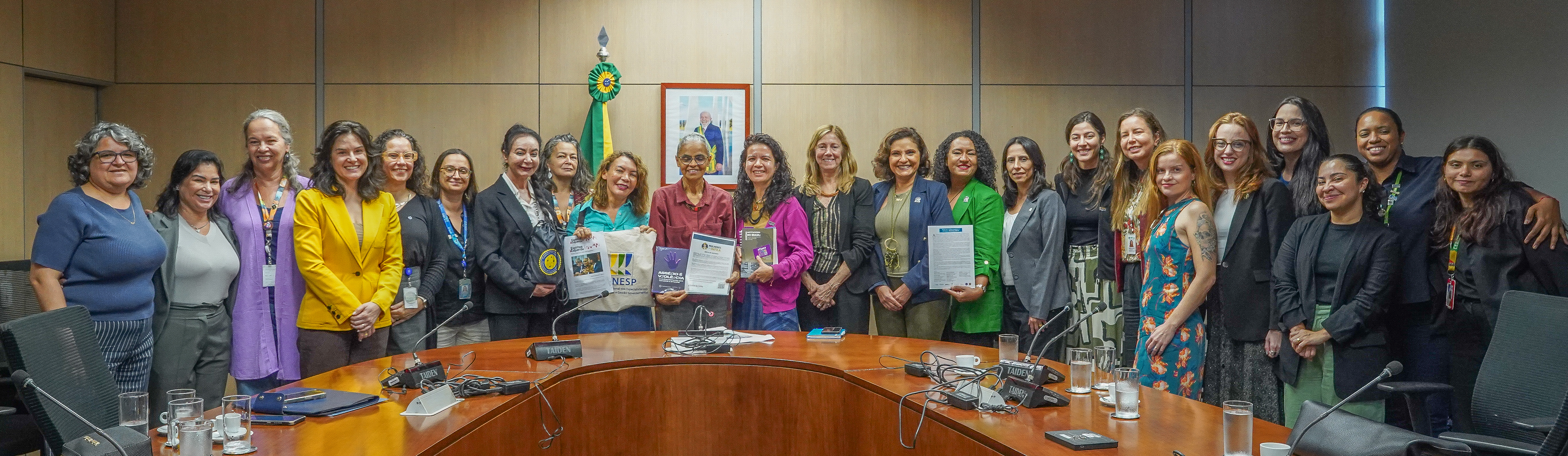 Afipea manifesta apoio à ministra Marina Silva em encontro no Ministério do Meio Ambiente e Mudança do Clima