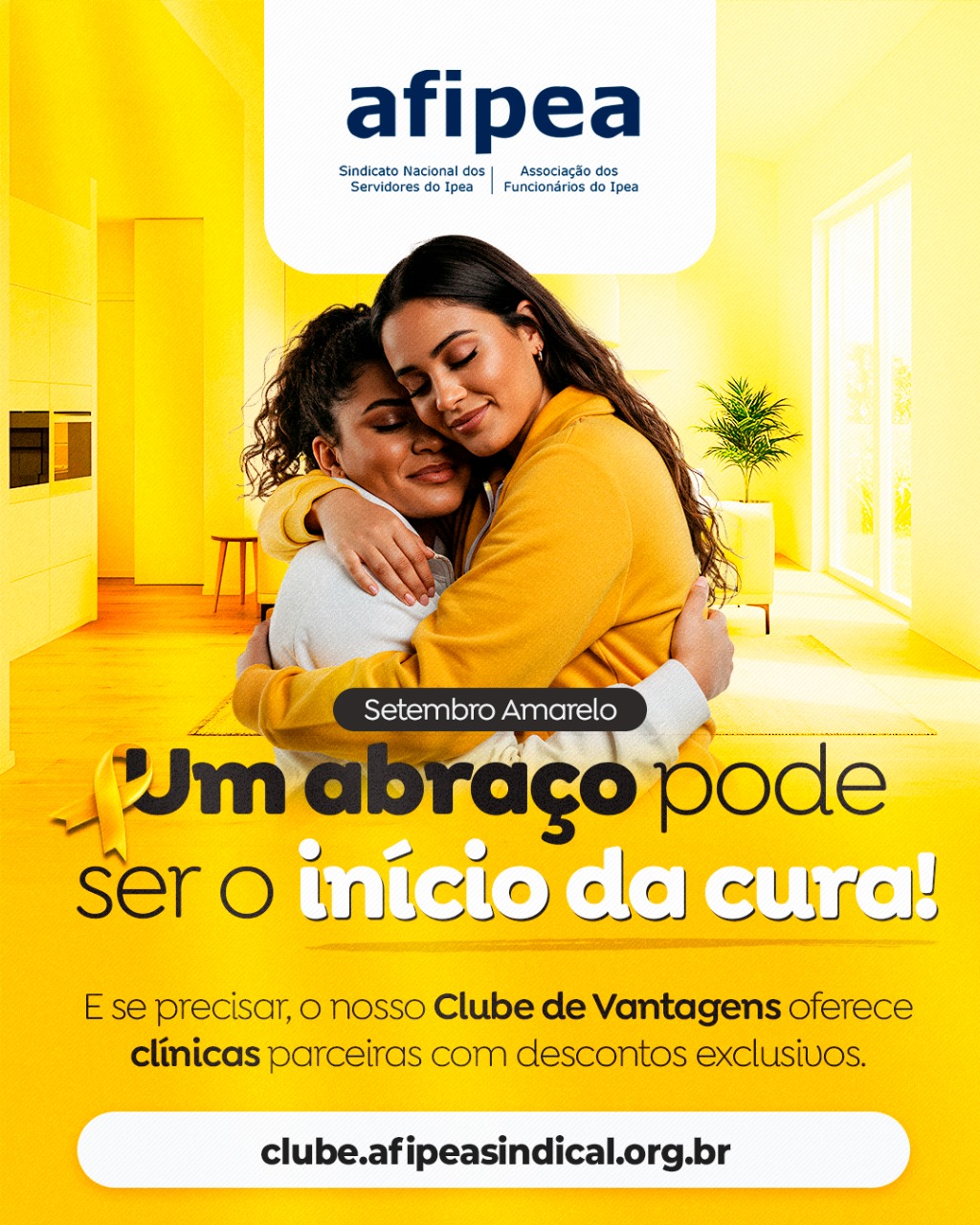 💛😊 Setembro Amarelo: fortaleça a saúde mental no seu dia a dia 🎗️