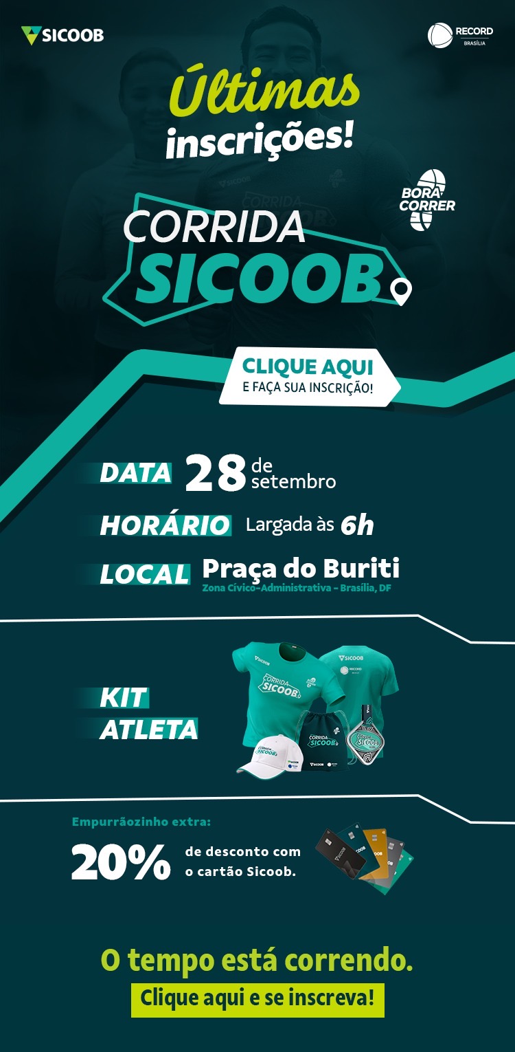 🏃💥A Maratona Sicoob está chegando!