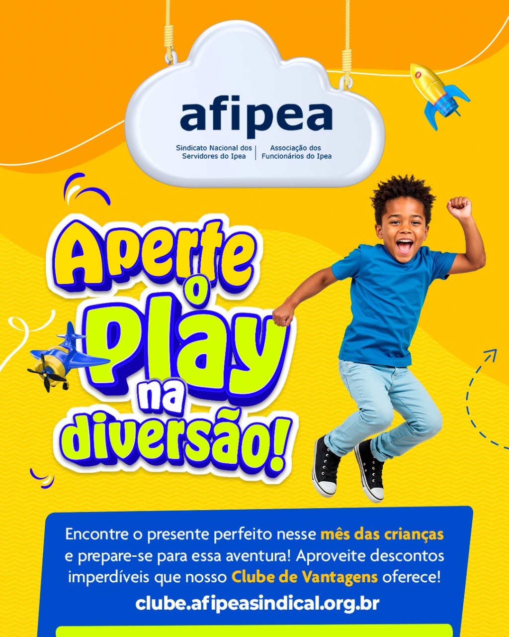 🎁🎉Presentes Perfeitos para o Dia das Crianças É no Clube de Vantagens Afipea!