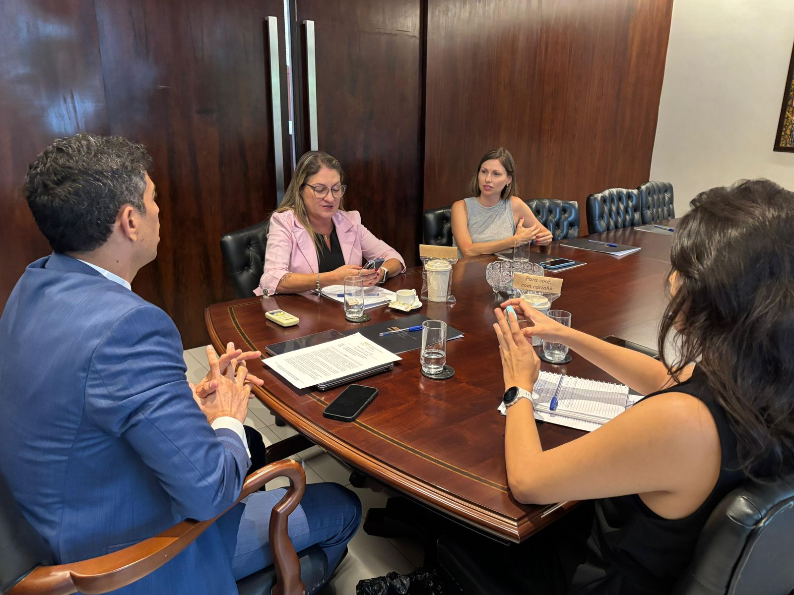 Em reunião estratégica, Afipea alinha ações jurídicas para 2026 com escritório parceiro Fonseca De Melo e Britto